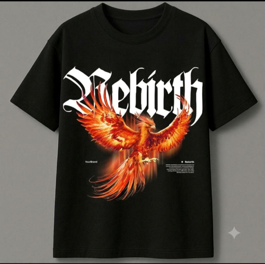 PHOENOX REBIRTH OVERSIZED TEE