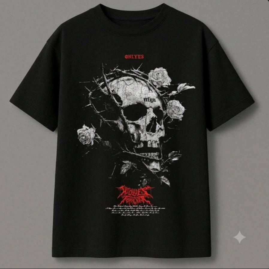ROSE REQUIM OVERSIZED TEE